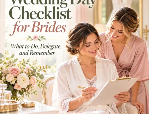 Wedding Day Checklist for Brides: What to Do, Delegate, and Remember